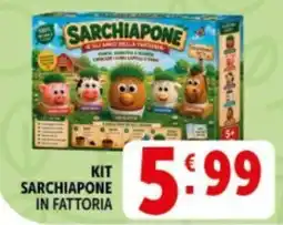 Deco Supermercati KIT SARCHIAPONE IN FATTORIA offerta