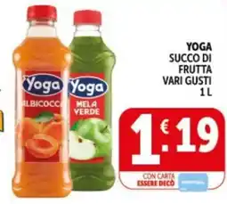 Deco Supermercati Yoga succo di frutta vari gusti offerta