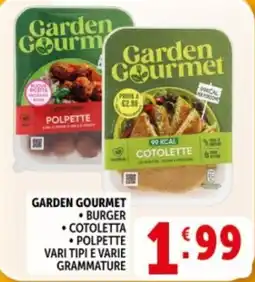 Deco Supermercati Garden Gourmet Cotoletta offerta