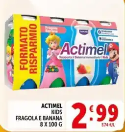 Deco Supermercati Actimel Kids offerta