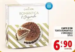 Deco Supermercati CARTE D'OR TORTA ROMANTICA L'ORIGINALE offerta