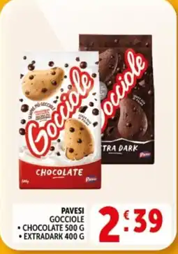 Deco Supermercati Pavesi Gocciole offerta