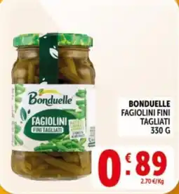 Deco Supermercati Bonduelle Fagiolini Fini Tagliati offerta
