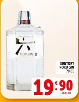 Deco Supermercati SUNTORY ROKU GIN offerta