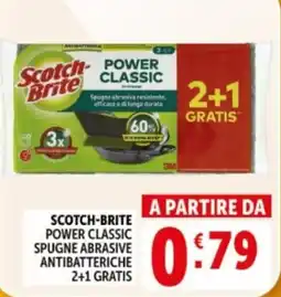 Deco Supermercati Scotch-Brite Power Classic offerta
