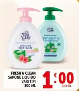 Deco Supermercati FRESH & CLEAN SAPONE LIQUIDO offerta