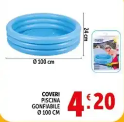 Deco Supermercati COVERI PISCINA GONFIABILE Ø 100 CM offerta