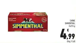 Conad Superstore Carne Simmenthal offerta