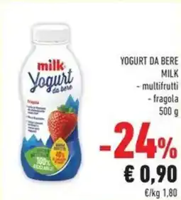 Conad Superstore Yogurt da bere Milk offerta