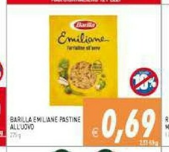Supermercati Agorà Pasta all'uovo offerta