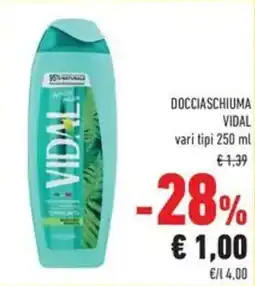 Conad Superstore Docciaschiuma Vidal offerta
