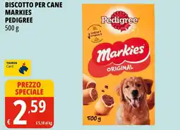 Tigros Biscotto per cane markies Pedigree offerta