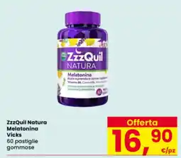 Interspar ZzzQuil Natura Melatonina Vicks offerta