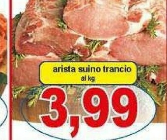 Pewex Arista suino trancio offerta