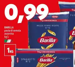 MEGA Barilla pasta di semola offerta