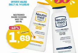 Splendidi e Splendenti Neutromed Bagno Schiuma offerta