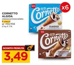 Alì Supermercati Cornetto Algida offerta