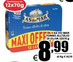 DEM Tonno all'olio di oliva AS DO MAR offerta