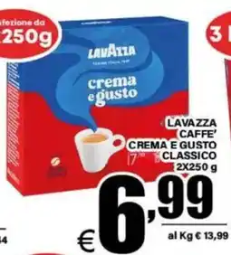 DEM LAVAZZA CAFFE' CREMA E GUSTO CLASSICO offerta
