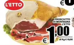 DEM Prosciutto di Montagna L'Etto offerta
