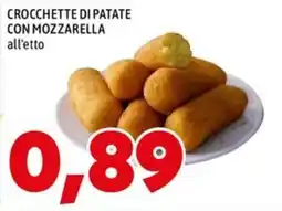 MEGA Crocchette di patate con mozzarella offerta