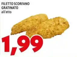 MEGA Filetto scorfano gratinato offerta