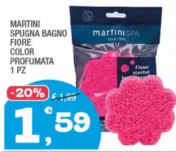 Splendidi e Splendenti martiniSPAPSPUGNA BAGNO FIORE COLOR PROFUMATA offerta