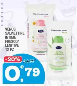 Splendidi e Splendenti VENUS SALVIETTINE INTIME FRESCO/LENITIVE offerta
