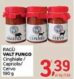 Crai RAGÙ VALT FUNGO offerta