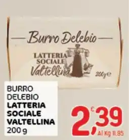 Crai Burro Delebio LATTERIA SOCIALE VALTELLINA offerta