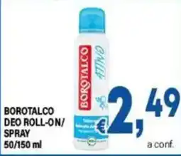 DEM BOROTALCO DEO ROLL-ON/SPRAY offerta