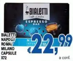DEM Bialetti Napoli/ Roma/ Milano Capsule offerta
