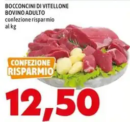 MEGA Bocconcini di vitellone bovino adulto offerta