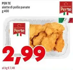 MEGA alette di pollo panate Selezione Perte offerta