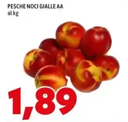 MEGA PESCHE NOCI GIALLE AA offerta