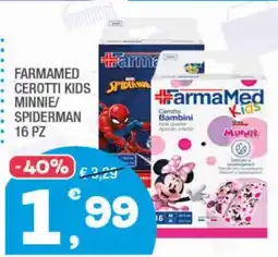 Splendidi e Splendenti FARMAMED CEROTTI KIDS MINNIE/SPIDERMAN offerta