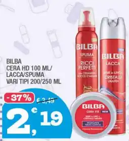 Splendidi e Splendenti BILBA CERA HD / LACCA offerta