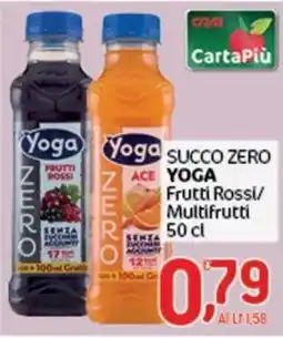 Crai Succo Zero Yoga offerta