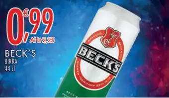 Crai BECK'S BIRRA offerta