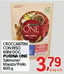 Crai Crocchettini con riso Purina One offerta