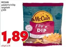 MEGA McCain patate Fry'n'Dip offerta