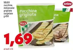 MEGA SELEX zucchine grigliate offerta