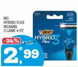 Splendidi e Splendenti BIC HYBRID FLEX offerta