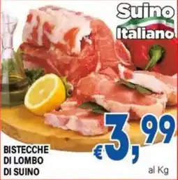 DEM BISTECCHINE DI LOMBO DI SUINO offerta