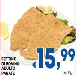 DEM Fettine di bovino adulto panate offerta