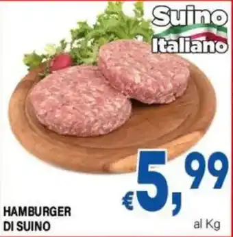 DEM HAMBURGER DI SUINO offerta