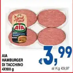 DEM AIA HAMBURGER DI TACCHINO offerta