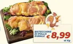 DEM BISTECCHINE DI POLLO RURALE offerta