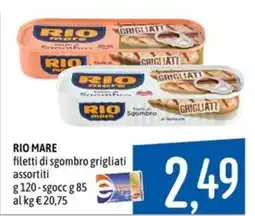 Emisfero RIO MARE filetti di sgombro grigliati offerta