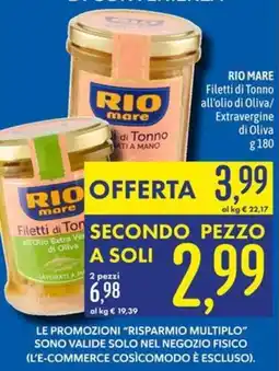 Emisfero RIO mare Filetti di Tonno all'olio di Oliva offerta